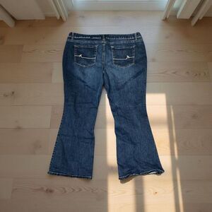 Plus Size Maurices Medium Wash High Rise Jeans Size 22 Short 40x28 #42